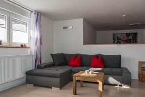 Schlafcouch im Wohnbereich