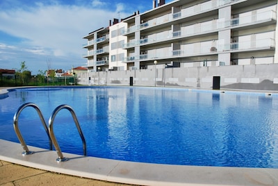 Solar - Meerblick-Apartment in São Martinho do Porto mit Pool - für 8 Personen