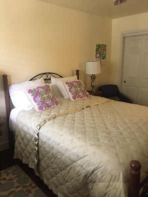 Two bedrooms with comfy queen beds.
