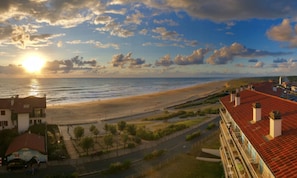 Vue depuis l'appartement.
