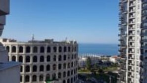 Vue depuis lâhĂ©bergement