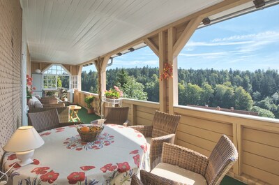 4-Sterne-Komfort-Ferienwohnung  Panoramablick über den Schwarzwald nahe Titisee