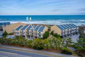 Oceanfront Townhouse View of our unit E4 'Beachfront Dream'