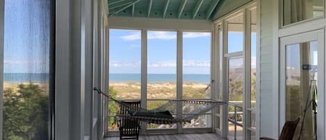 Upper screened in porch