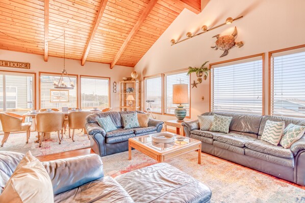 Living Room with comfortable seating