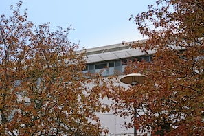 Overnatningsstedets facade