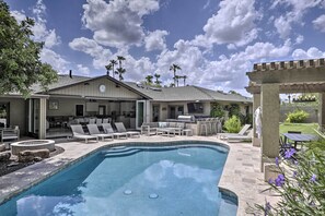 Private Outdoor Entertainment Area | Private Pool
