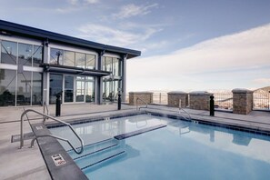 Clubhouse and outdoor heated pool