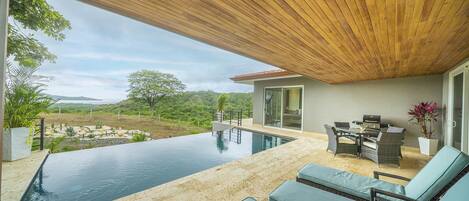 Pool area with a great view