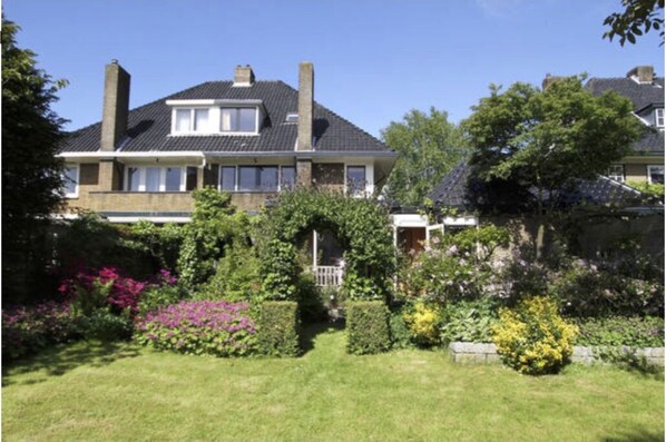 Back garden. Very private.