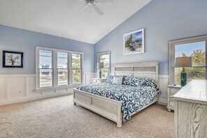 Large Master Bedroom with King Bed