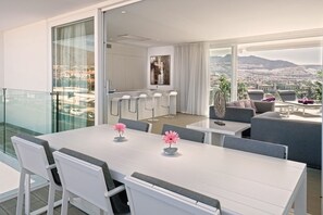Share meals and laughs at the dining table.