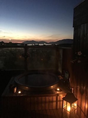 Private spa tub