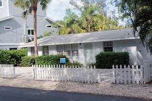 Front of this cute cottage