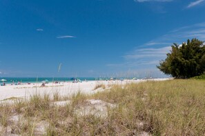 Miles of white sand beaches