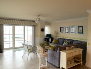 Bright and airy living room