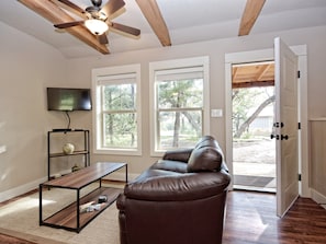 Open floor concept living area