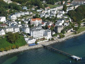 Fürstenhof und die Altstadt von Sassnitz