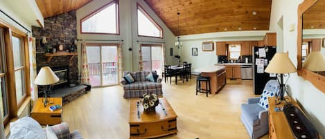 Living room panorama