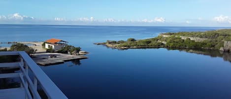 View of the ocean from front terrace