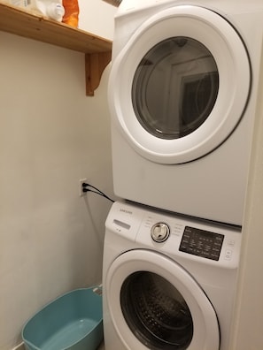 Brand new washer and dryer.