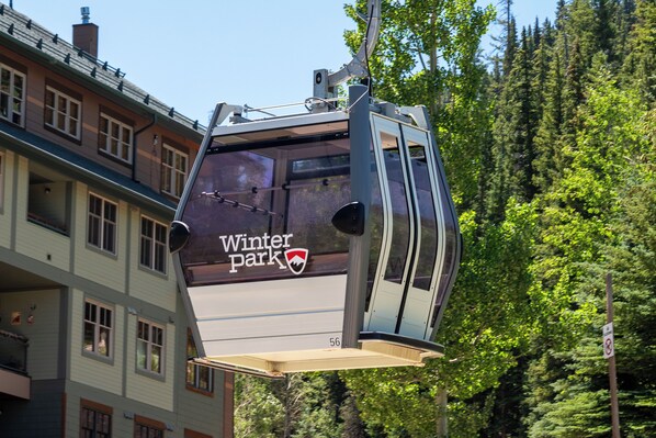 Gondola in summer