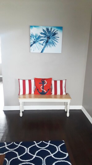Seat area in the living room