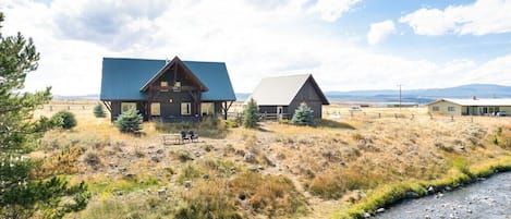 Madison River Retreat, a riverfront property with beautiful panoramic views!