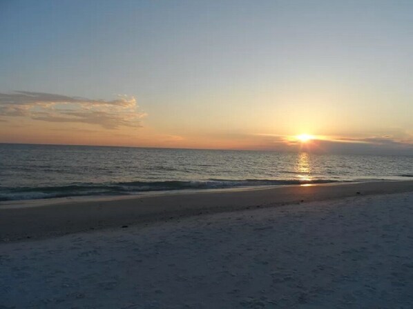 Sunset from the beach.