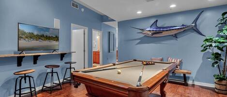 Billiard room