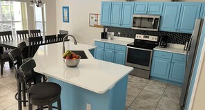 Renovated kitchen