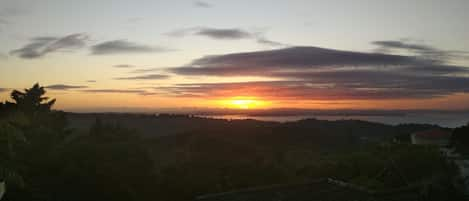 sunrise over the Manukau Harbour