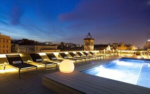Rooftop pool