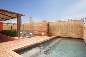 Rooftop pool