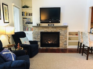 Living Room Gas Fireplace