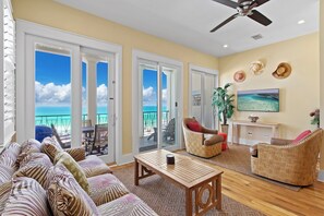 Aqua Living Room