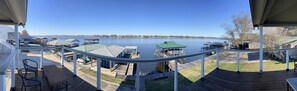 Panoramic view from balcony. 