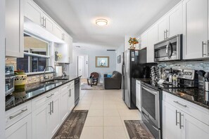 Newly remodeled & fully equipped kitchen 