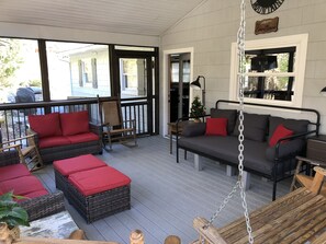 Main Floor Porch (Looking Out Over Playground)