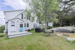 Front of the house.