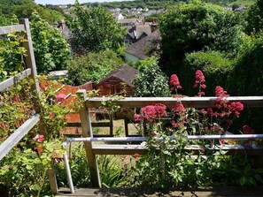 Aussicht vom Balkon