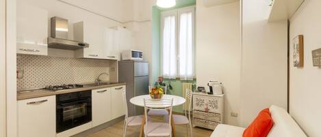 Living room and Kitchenette