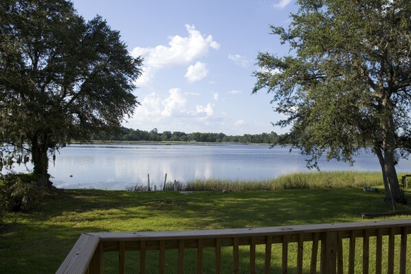 View from the deck in the back