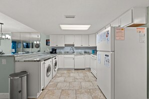 Prepare your meals in this spacious kitchen with lots of counter space.