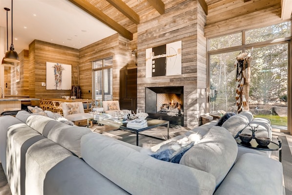 Large new contemporary home in Vail Village