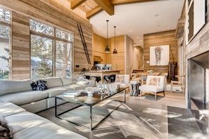 Large new contemporary home in Vail Village