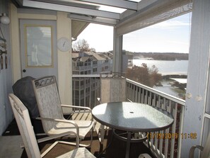 Screened deck