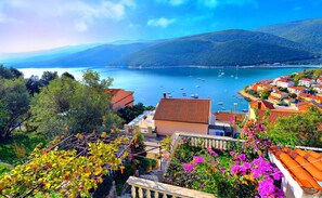 Vue depuis l’hébergement
