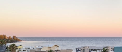 Uitzicht op strand/zee