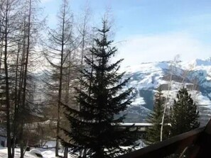 Blick von der Unterkunft